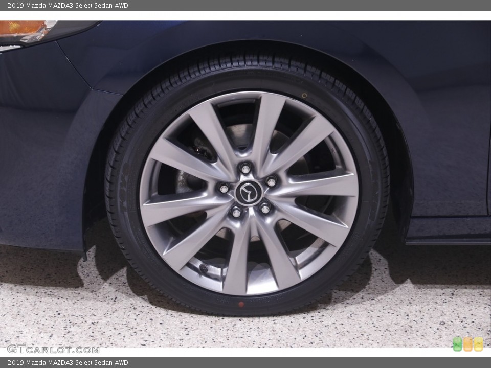 2019 Mazda MAZDA3 Select Sedan AWD Wheel and Tire Photo #144896629