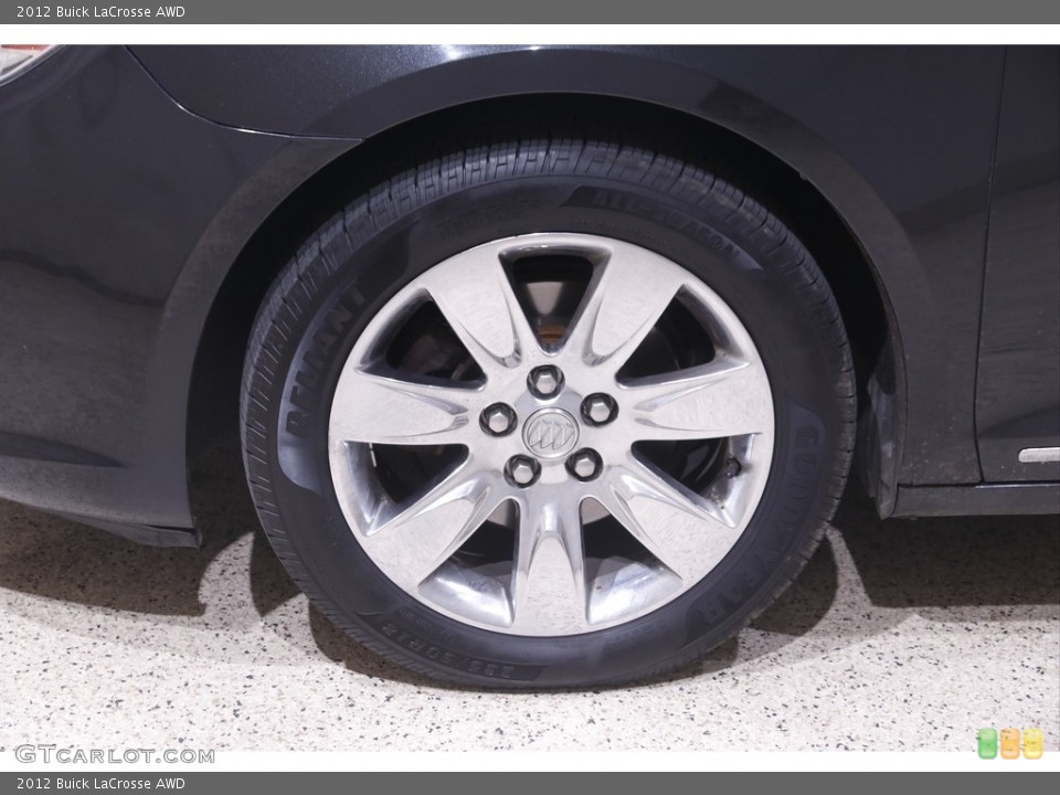 2012 Buick LaCrosse AWD Wheel and Tire Photo #144907431