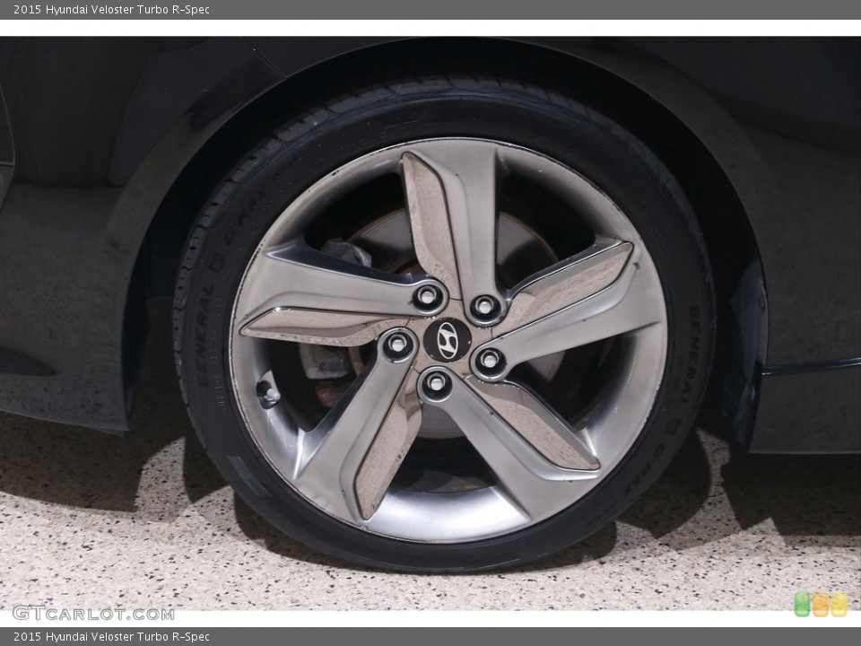 2015 Hyundai Veloster Turbo R-Spec Wheel and Tire Photo #144918146