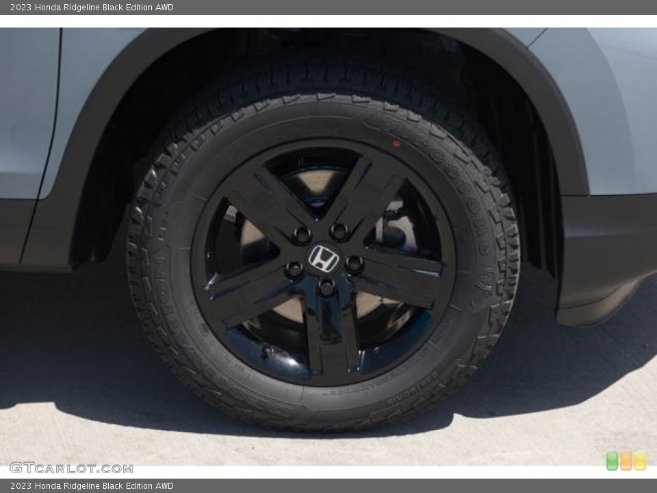 2023 Honda Ridgeline Black Edition AWD Wheel and Tire Photo #144918172