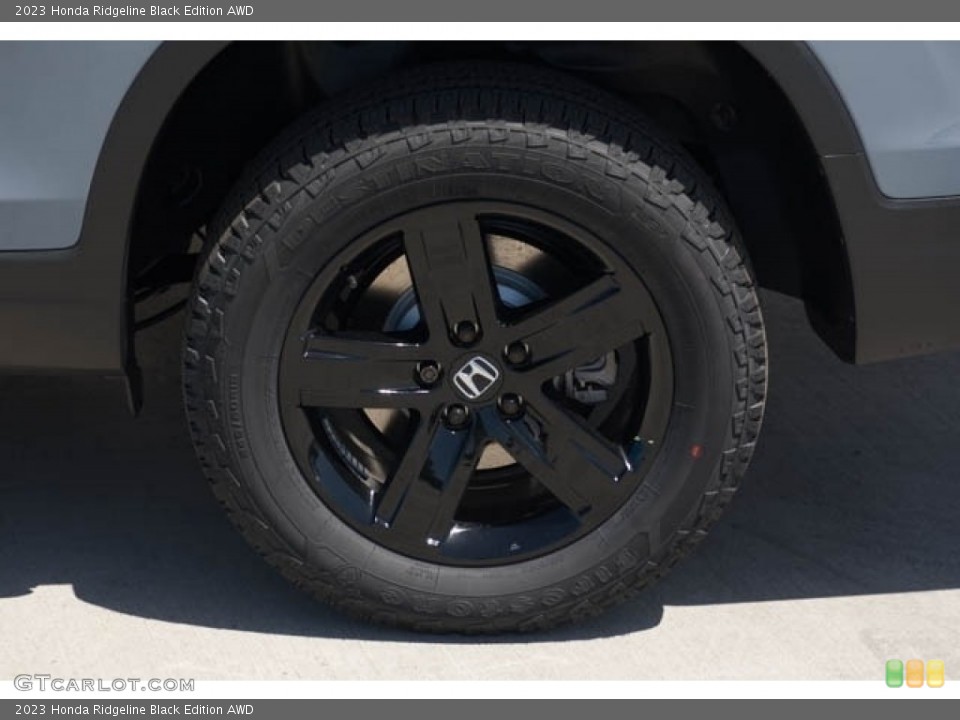 2023 Honda Ridgeline Black Edition AWD Wheel and Tire Photo #144918184