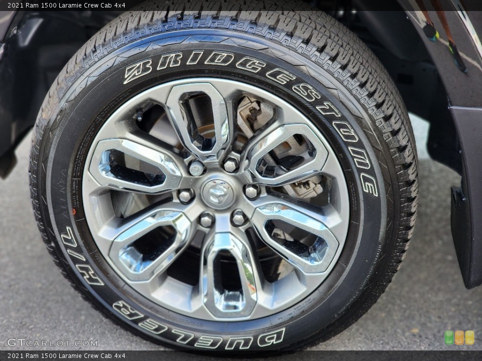 2021 Ram 1500 Laramie Crew Cab 4x4 Wheel and Tire Photo #144920979