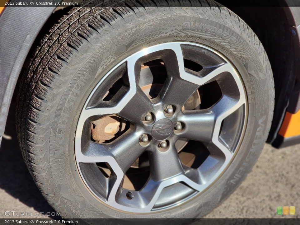 2013 Subaru XV Crosstrek 2.0 Premium Wheel and Tire Photo #144924621