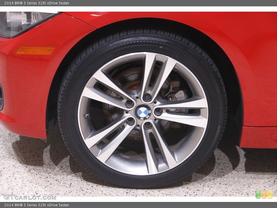 2014 BMW 3 Series 328i xDrive Sedan Wheel and Tire Photo #144925620