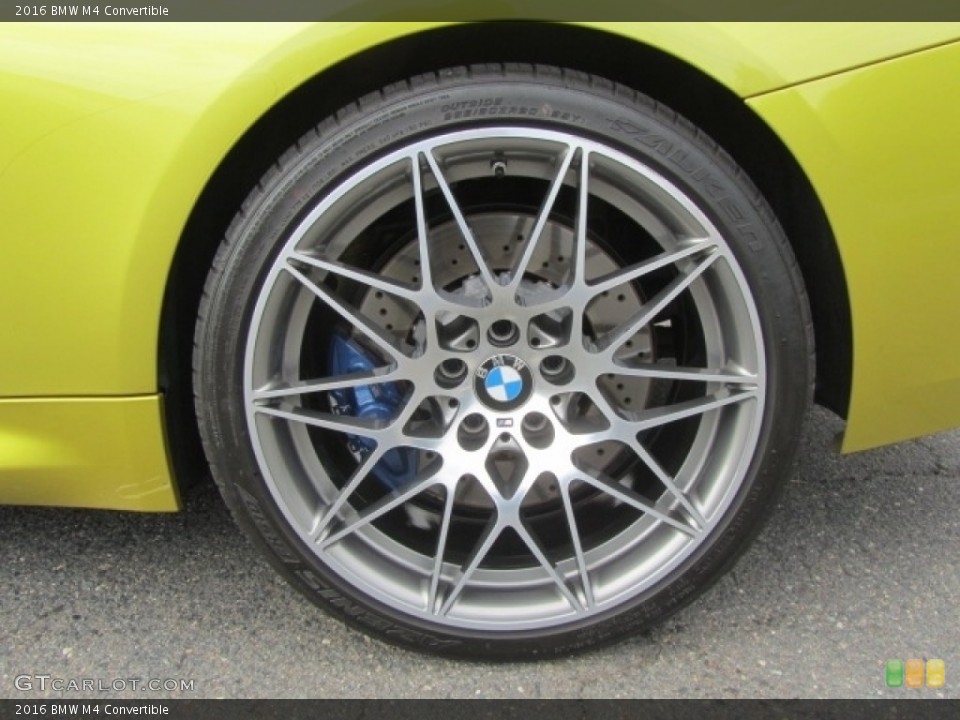2016 BMW M4 Convertible Wheel and Tire Photo #144926314