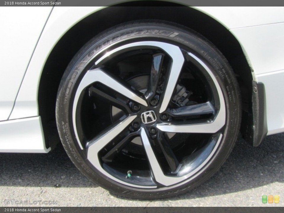 2018 Honda Accord Sport Sedan Wheel and Tire Photo #144926809