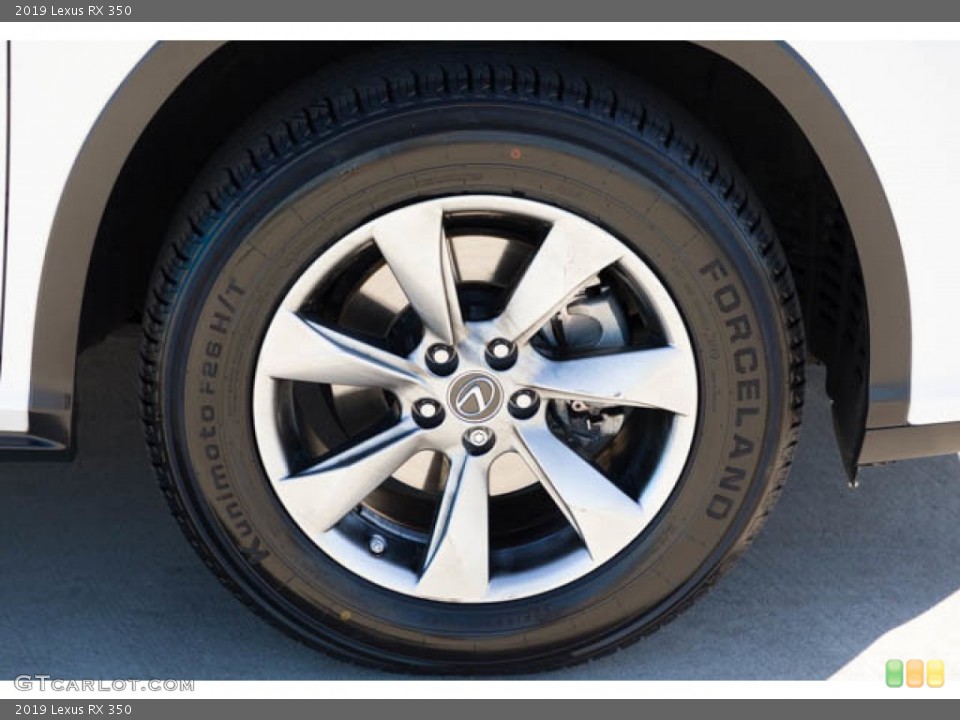 2019 Lexus RX 350 Wheel and Tire Photo #144938142