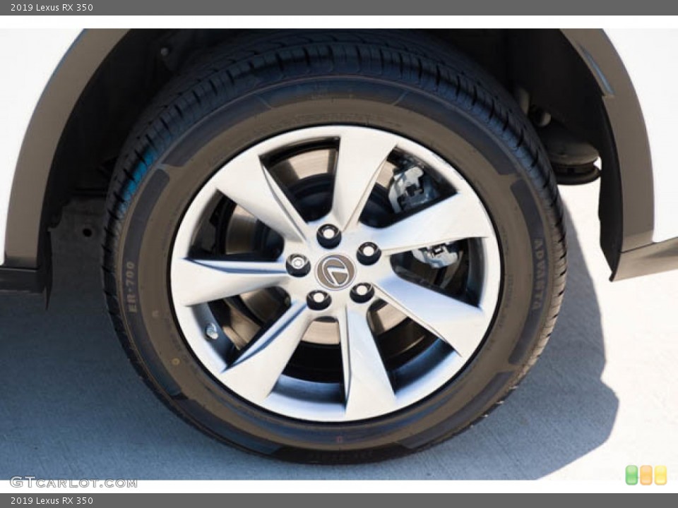 2019 Lexus RX 350 Wheel and Tire Photo #144938166