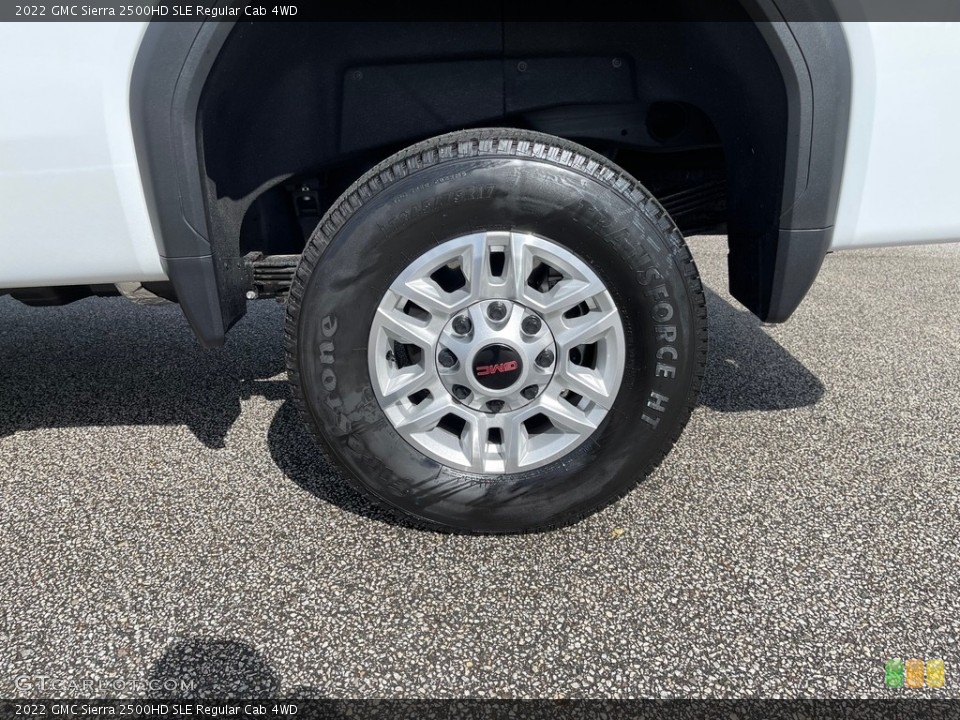2022 GMC Sierra 2500HD SLE Regular Cab 4WD Wheel and Tire Photo #144940653