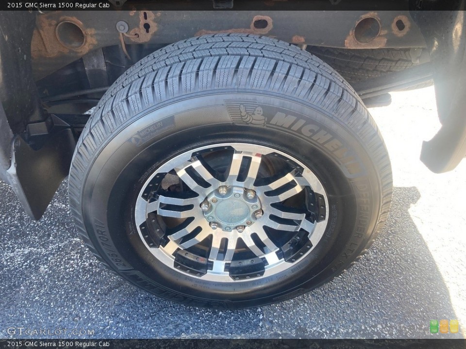 2015 GMC Sierra 1500 Custom Wheel and Tire Photo #144942009