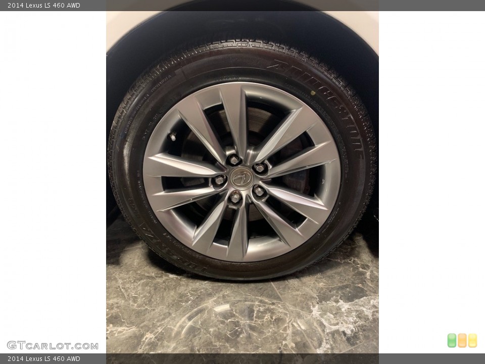 2014 Lexus LS 460 AWD Wheel and Tire Photo #144944832
