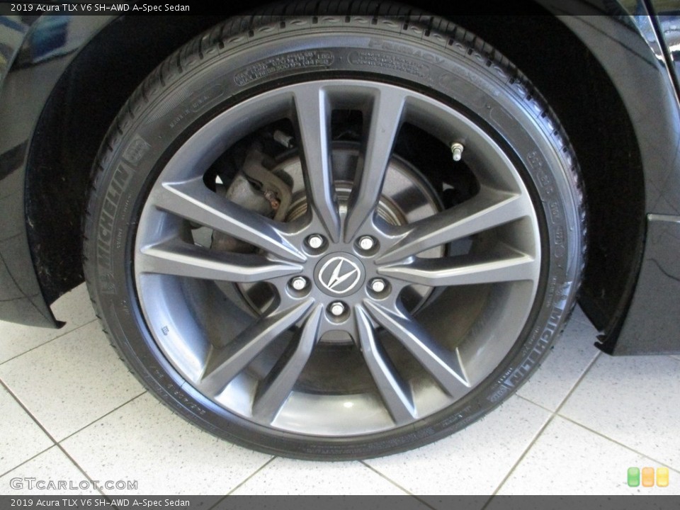 2019 Acura TLX V6 SH-AWD A-Spec Sedan Wheel and Tire Photo #144972593
