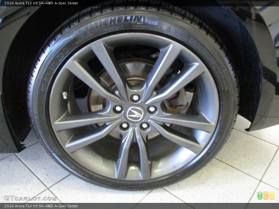 2019 Acura TLX V6 SH-AWD A-Spec Sedan Wheel and Tire Photo #144972665