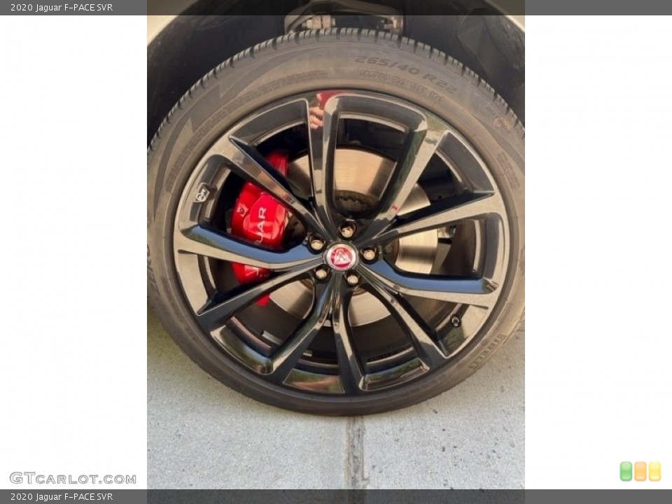 2020 Jaguar F-PACE SVR Wheel and Tire Photo #144981394