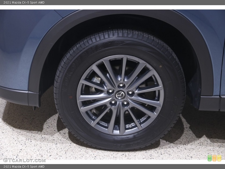 2021 Mazda CX-5 Sport AWD Wheel and Tire Photo #144982325