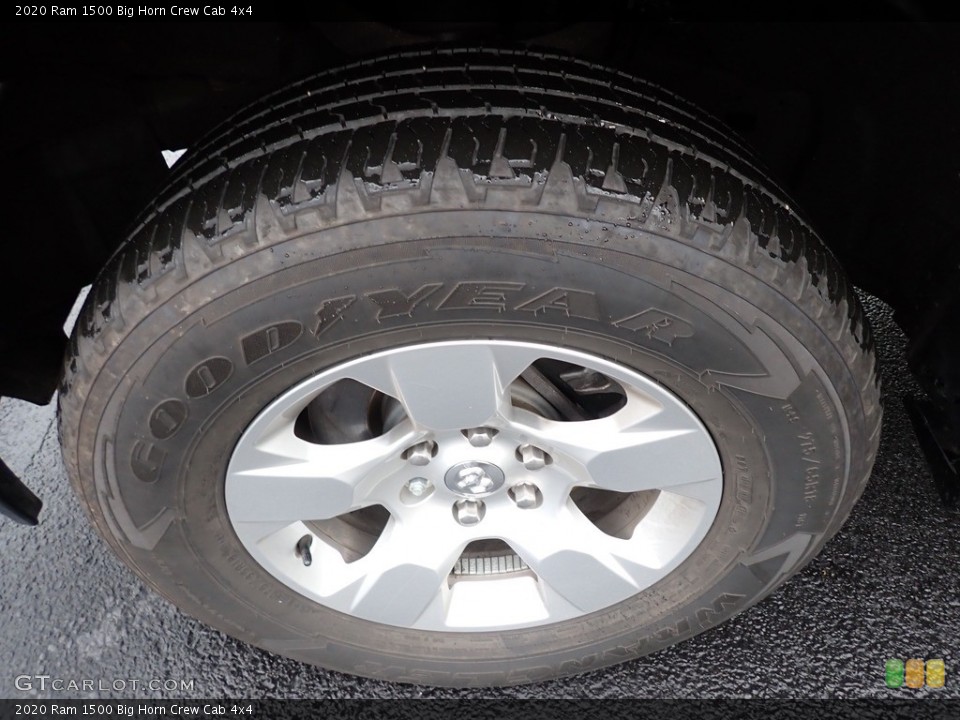 2020 Ram 1500 Big Horn Crew Cab 4x4 Wheel and Tire Photo #144986503