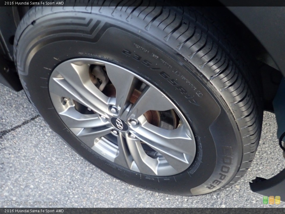 2016 Hyundai Santa Fe Sport AWD Wheel and Tire Photo #144987340