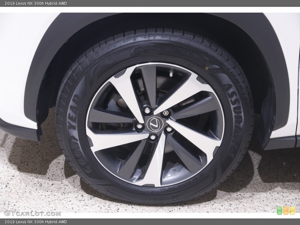 2019 Lexus NX 300h Hybrid AWD Wheel and Tire Photo #144992747