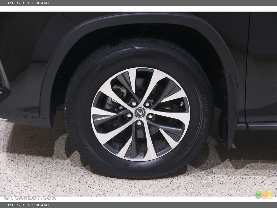 2021 Lexus RX 350L AWD Wheel and Tire Photo #144993229