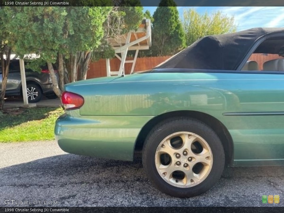 1998 Chrysler Sebring JXi Convertible Wheel and Tire Photo #144994308