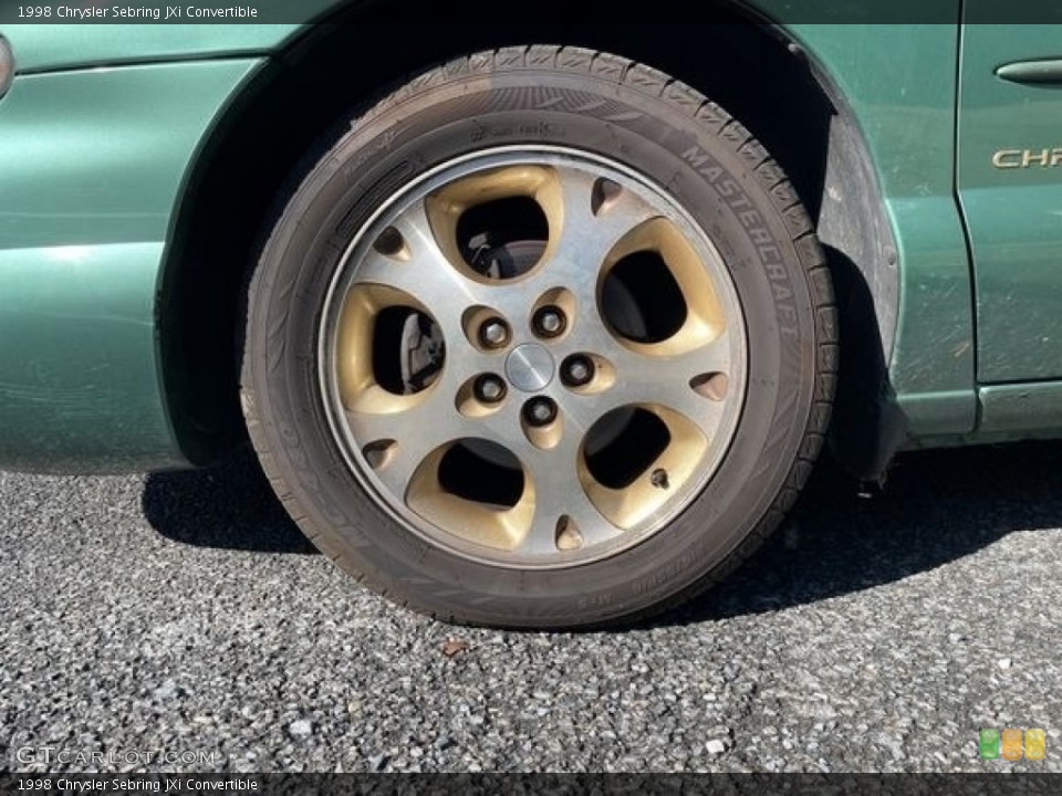 1998 Chrysler Sebring JXi Convertible Wheel and Tire Photo #144994323