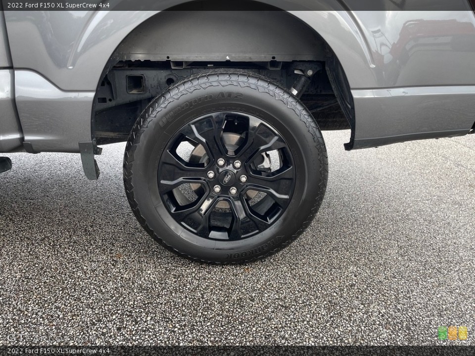 2022 Ford F150 XL SuperCrew 4x4 Wheel and Tire Photo #144994896