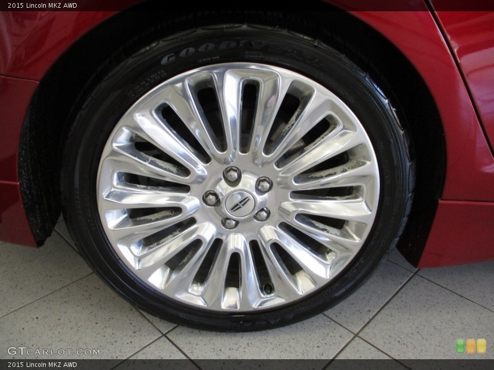 2015 Lincoln MKZ AWD Wheel and Tire Photo #144995774