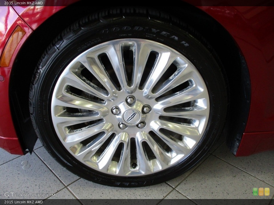 2015 Lincoln MKZ AWD Wheel and Tire Photo #144995906