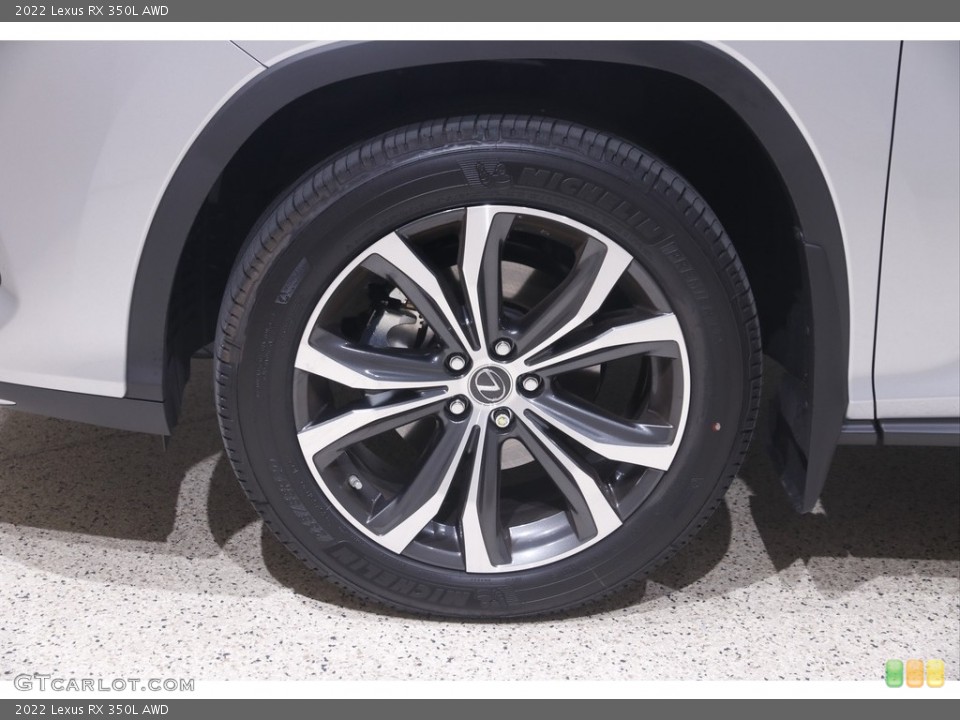 2022 Lexus RX 350L AWD Wheel and Tire Photo #145007367