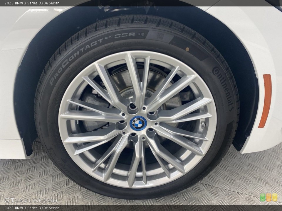 2023 BMW 3 Series 330e Sedan Wheel and Tire Photo #145008054