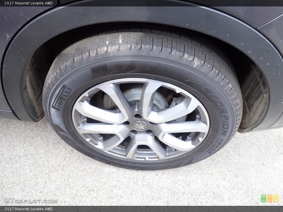2017 Maserati Levante AWD Wheel and Tire Photo #145011694