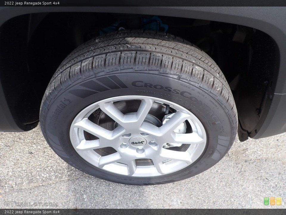 2022 Jeep Renegade Sport 4x4 Wheel and Tire Photo #145014412