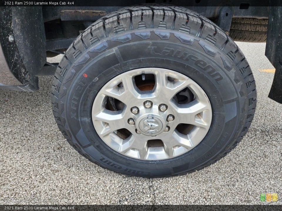 2021 Ram 2500 Laramie Mega Cab 4x4 Wheel and Tire Photo #145014916