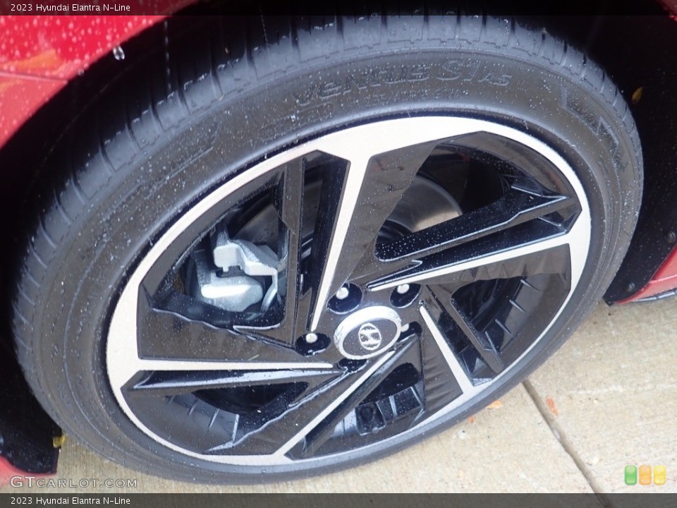 2023 Hyundai Elantra N-Line Wheel and Tire Photo #145017514