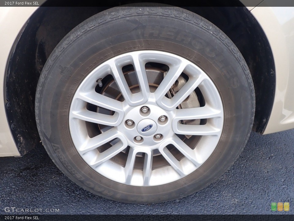 2017 Ford Flex SEL Wheel and Tire Photo #145017562