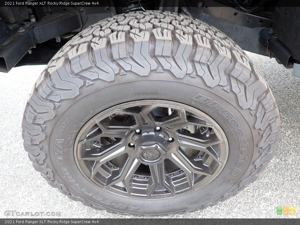 2021 Ford Ranger XLT Rocky Ridge SuperCrew 4x4 Wheel and Tire Photo #145023110