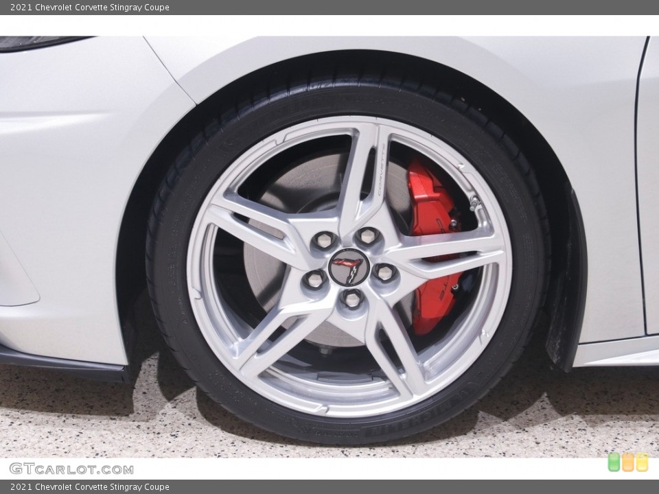 2021 Chevrolet Corvette Stingray Coupe Wheel and Tire Photo #145025696