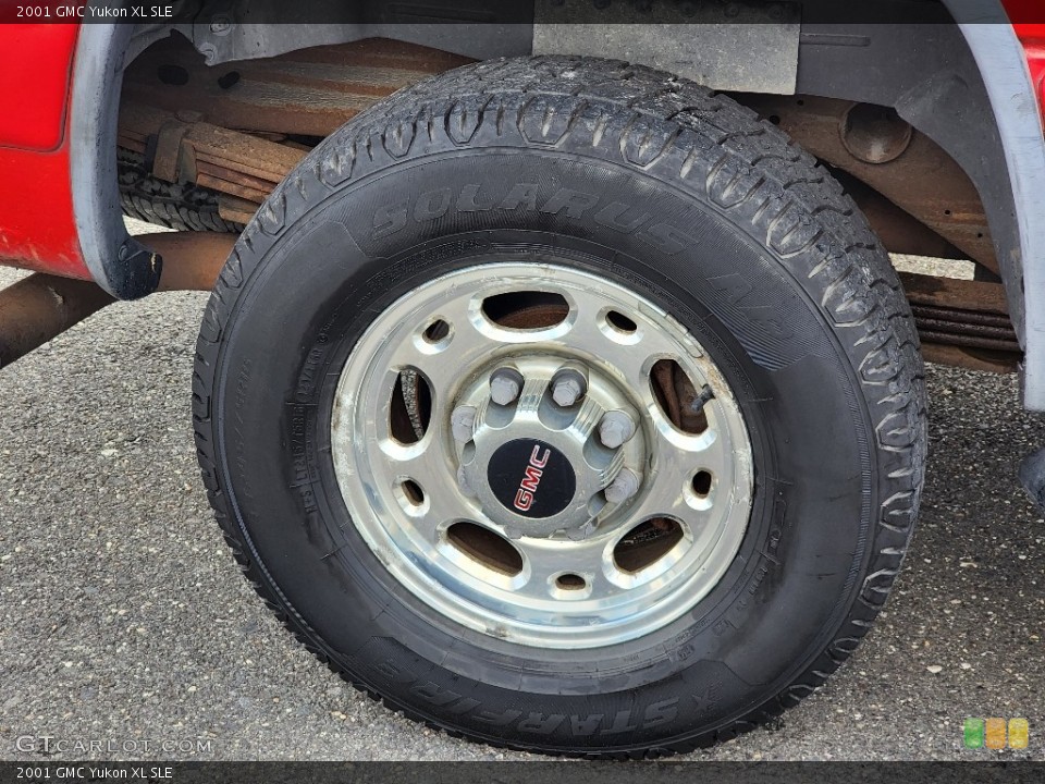 2001 GMC Yukon XL SLE Wheel and Tire Photo #145031290