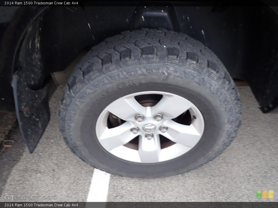 2014 Ram 1500 Tradesman Crew Cab 4x4 Wheel and Tire Photo #145031458