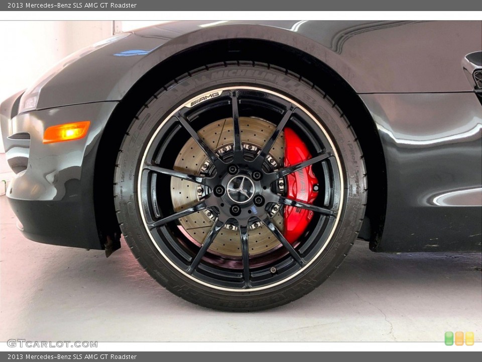 2013 Mercedes-Benz SLS AMG GT Roadster Wheel and Tire Photo #145044741