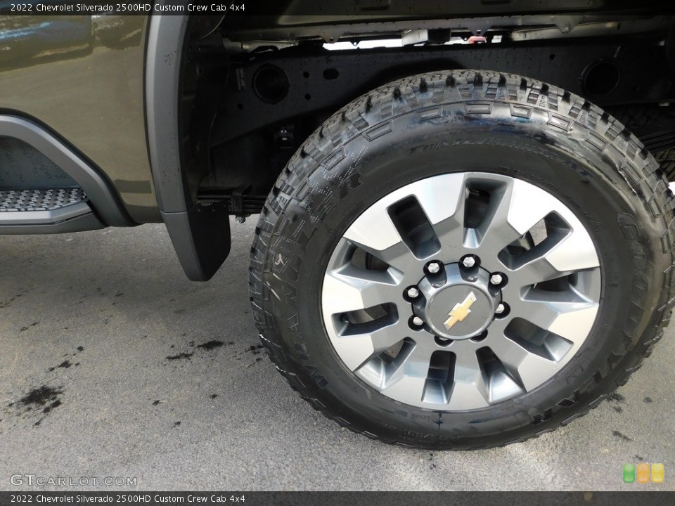 2022 Chevrolet Silverado 2500HD Custom Crew Cab 4x4 Wheel and Tire Photo #145046365