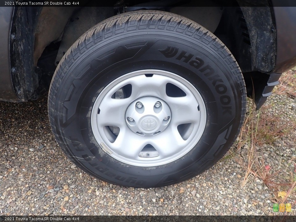 2021 Toyota Tacoma SR Double Cab 4x4 Wheel and Tire Photo #145048774