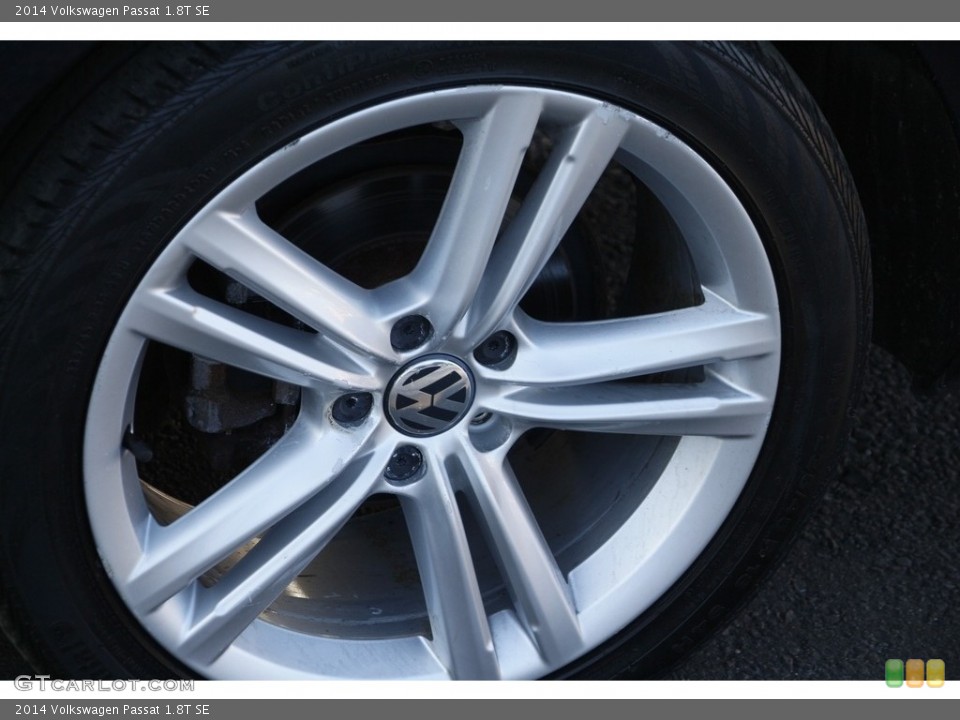 2014 Volkswagen Passat 1.8T SE Wheel and Tire Photo #145054597