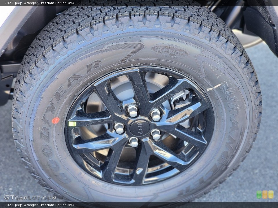 2023 Jeep Wrangler Freedom Edition 4x4 Wheel and Tire Photo #145060498