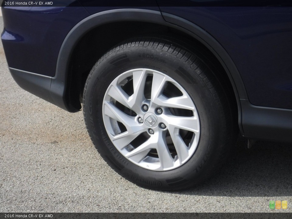 2016 Honda CR-V EX AWD Wheel and Tire Photo #145072556