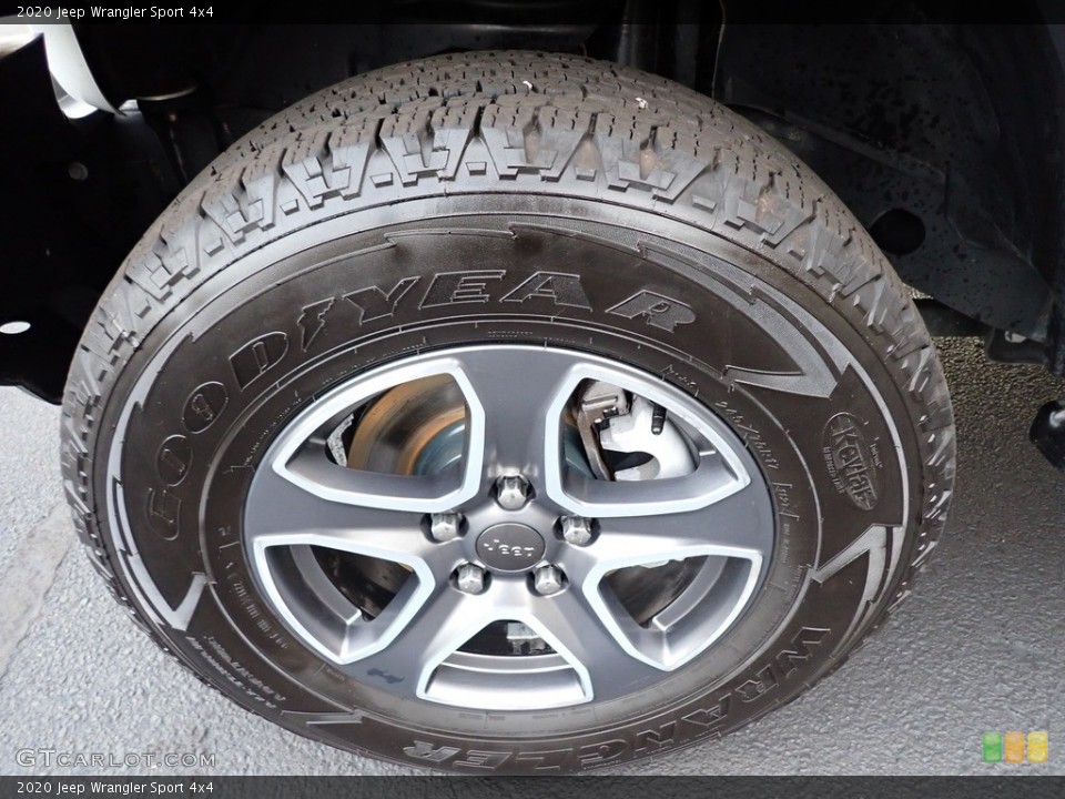 2020 Jeep Wrangler Sport 4x4 Wheel and Tire Photo #145072880