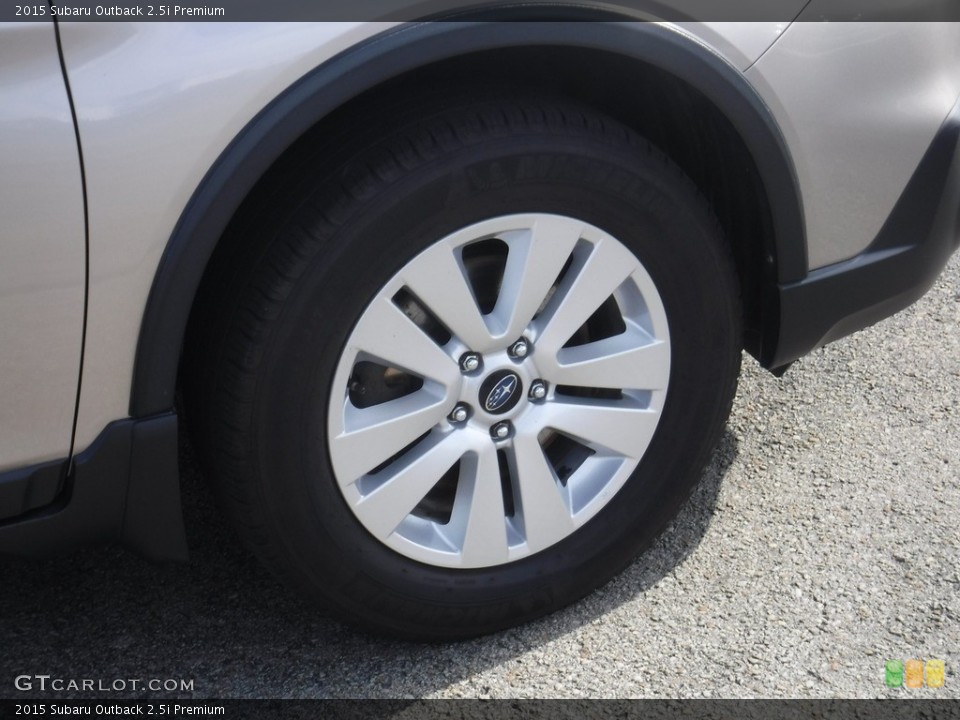 2015 Subaru Outback 2.5i Premium Wheel and Tire Photo #145074590