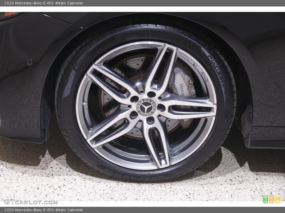 2020 Mercedes-Benz E 450 4Matic Cabriolet Wheel and Tire Photo #145078679
