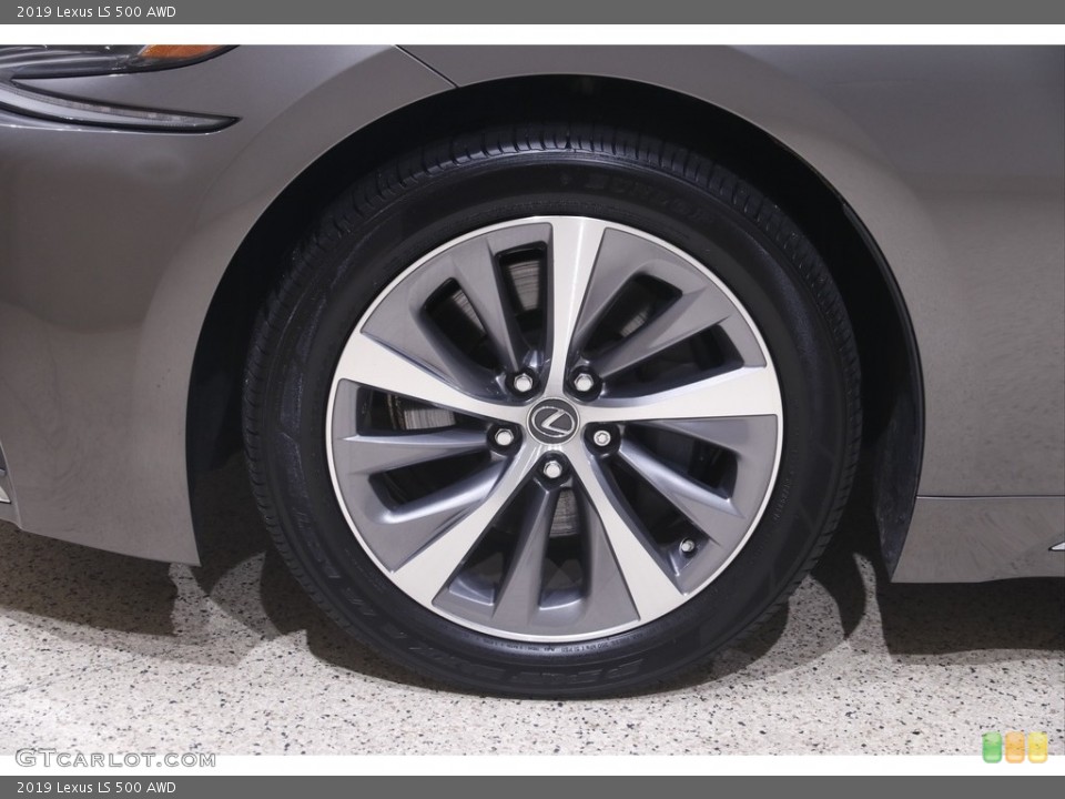 2019 Lexus LS 500 AWD Wheel and Tire Photo #145084068