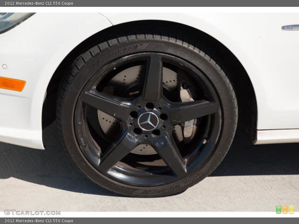 2012 Mercedes-Benz CLS 550 Coupe Wheel and Tire Photo #145087086
